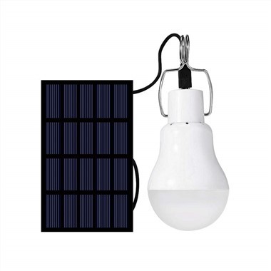 Bylbiau Golau Aildrydanadwy Panel Solar Ar Gyfer Sied