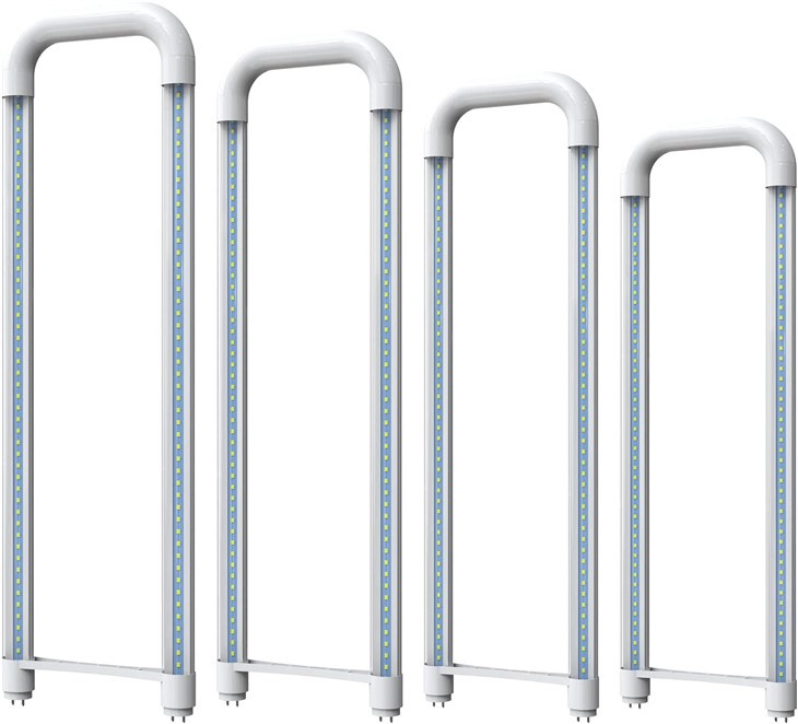 T8 U Bend LED Tube Light Fixture