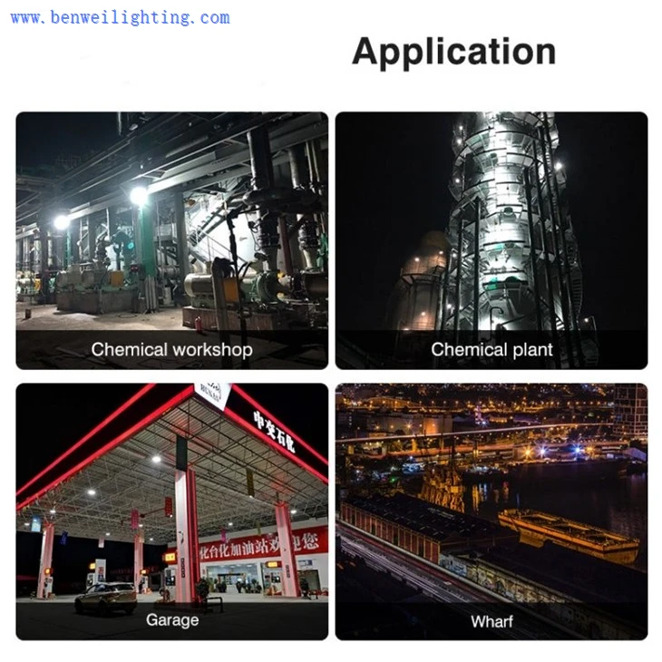 explosion led application