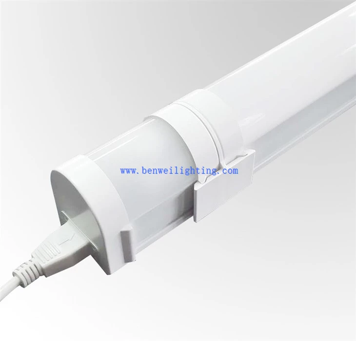 Commercial Supermarket Shop 4000K Linkable Triproof Tube