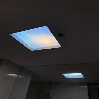 60*60 40W Golau Panel Dan Arweiniad Awyr Las