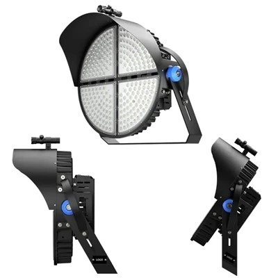 Golau Cae Pêl-droed Rownd LED 1000w